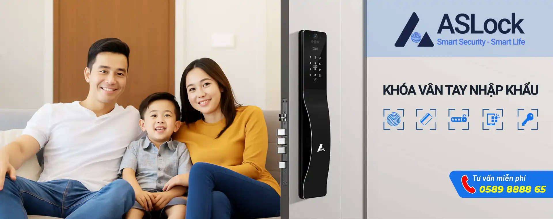 ASLock - Khóa vân tay chính hãng