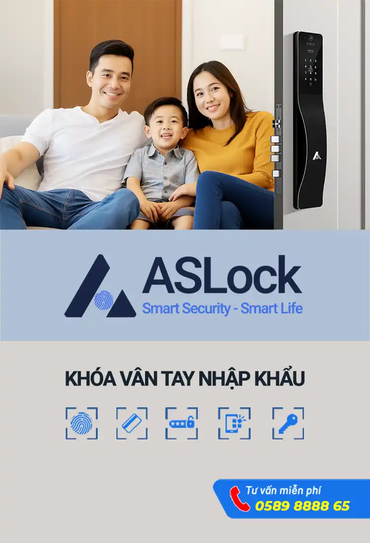 ASLock - Khóa vân tay chính hãng