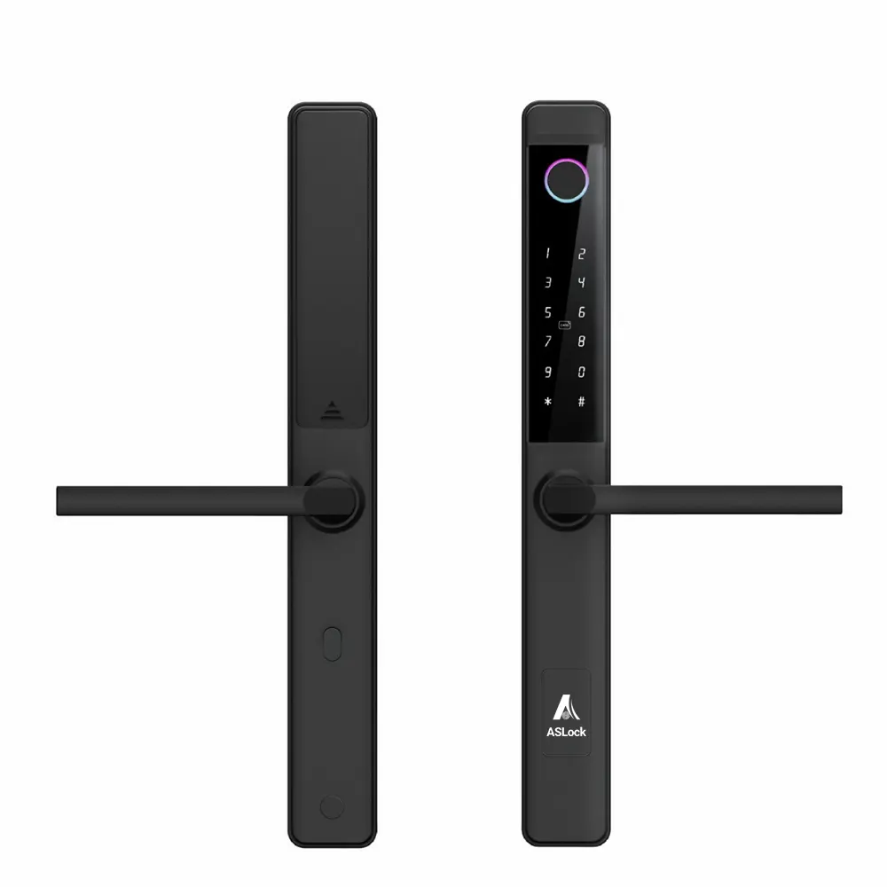 ASLock AN003AO – Khóa vân tay chống nước cho cửa khung hẹp và cửa lưới