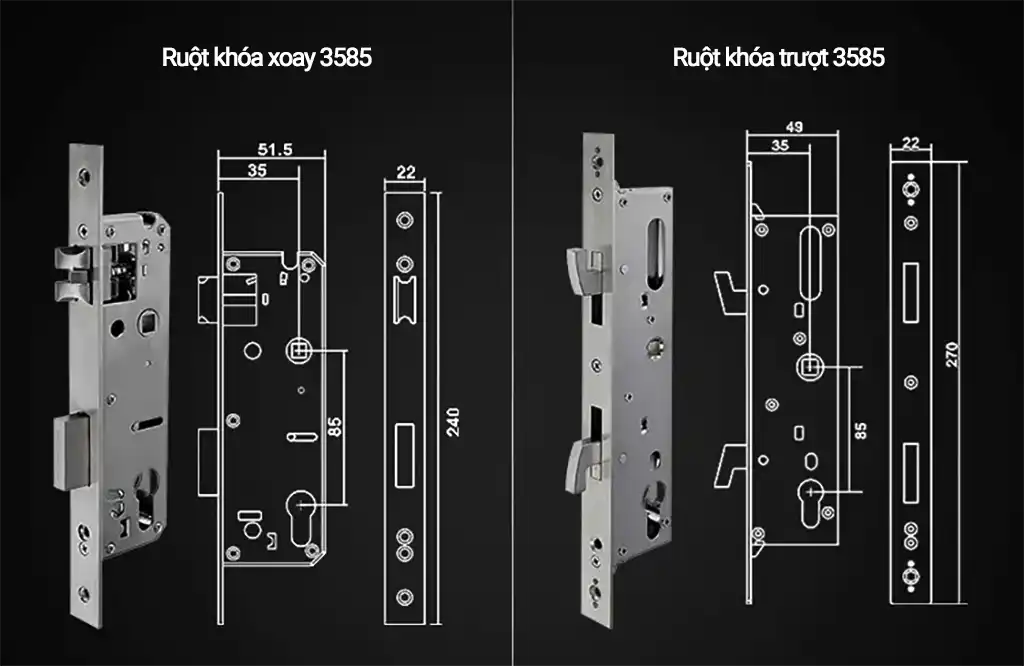 Khóa vân tay nhận diện khuôn mặt AE001 – Giải pháp an ninh toàn diện cho cửa nhôm, cửa gỗ và cửa lùa hiện đại