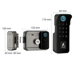 Khóa vân tay ngoài trời ASLock AC001AO